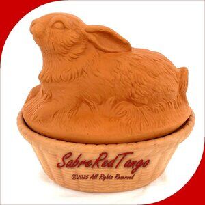 Brique Ware Nordic Ware Rabbit Terrine Terracotta Ceramic Roaster With Lid